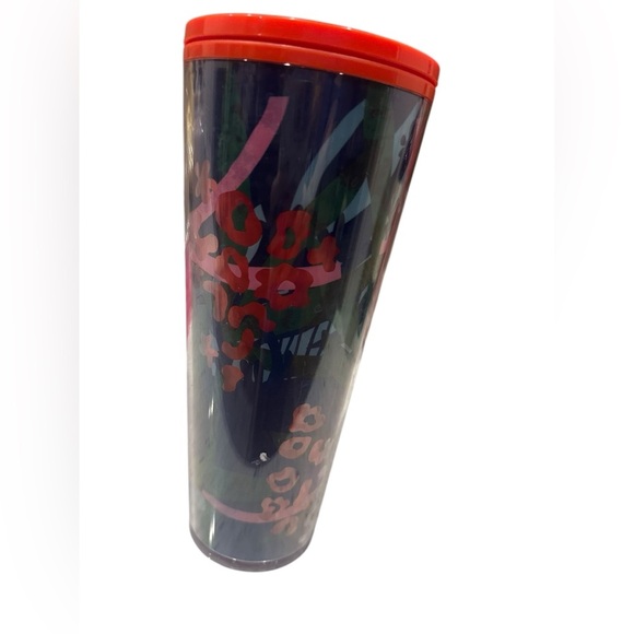 Starbucks Multicolor Jungle Tropical 24 oz Venti Tumbler Cup New - Picture 3 of 4